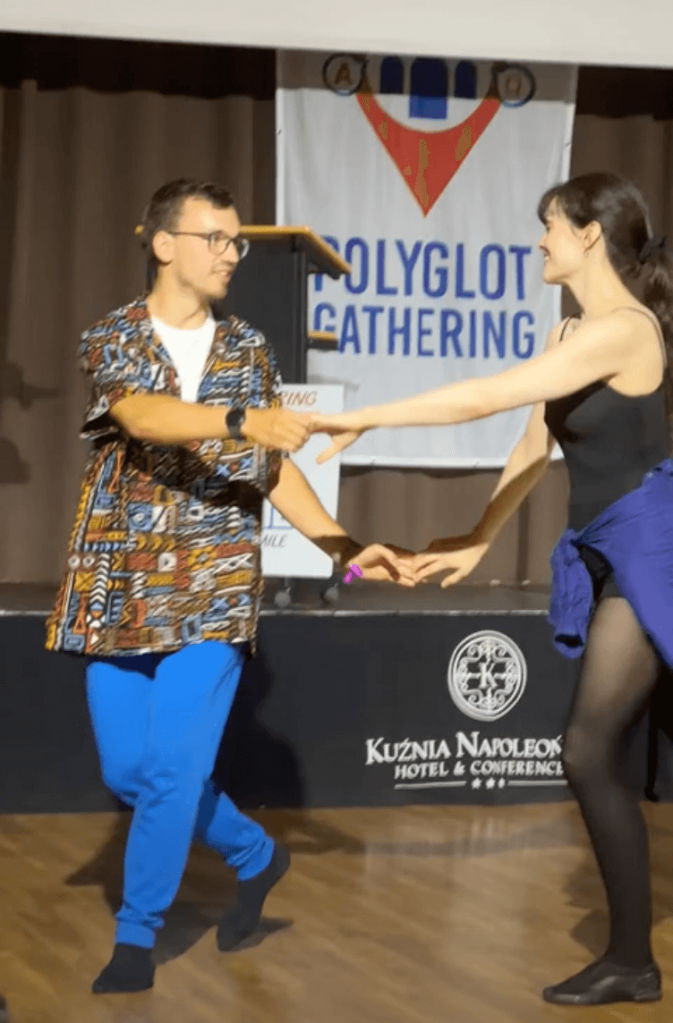 Dancing at the Polyglot Gathering